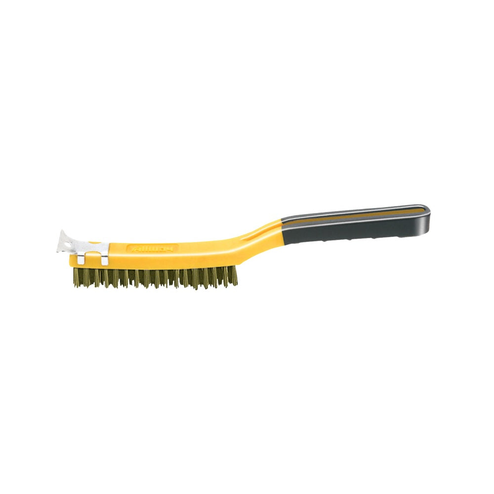 Allway Tools SB319/BB Wire Brush With Scraper, 14 Inch