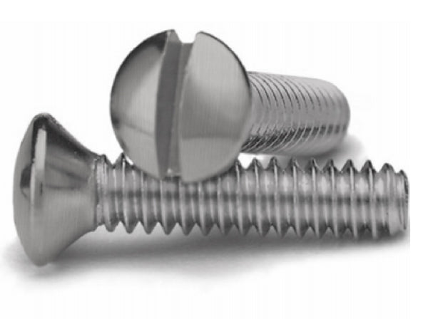 AmerTac PSN Wall Plate Screw, Cast Metal, Silver