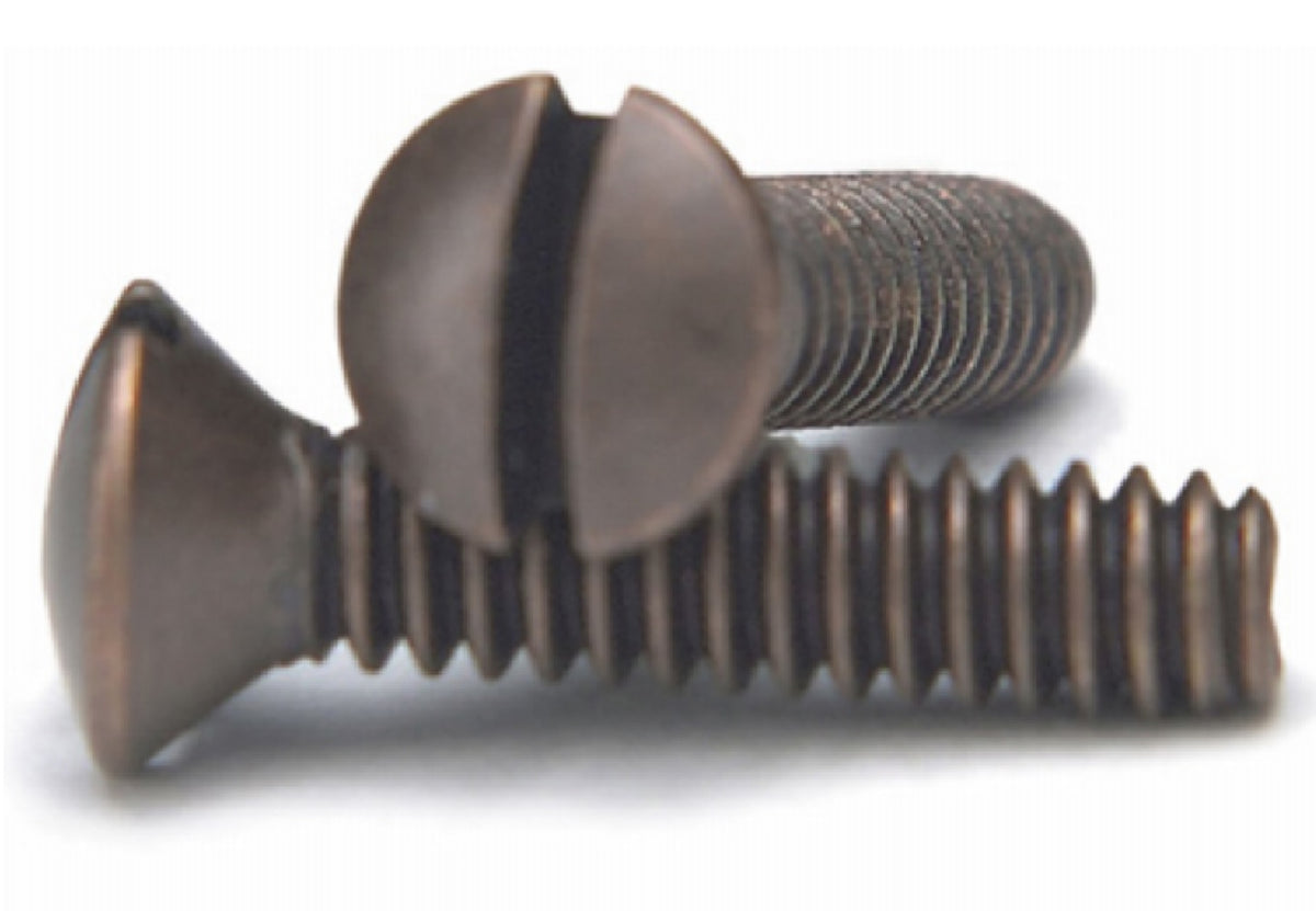 Amerelle PSDB Wall Plate Screws, #6-32 x 3/4 Inch, Aged Bronze