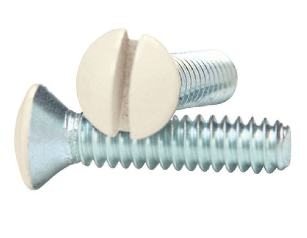 Amerelle PSIV Wall Plate Screws, Ivory