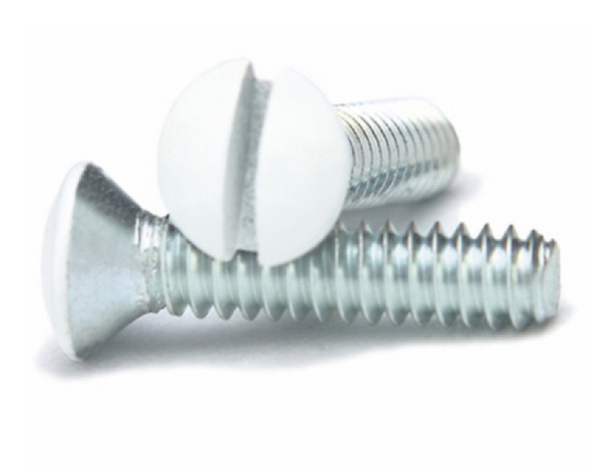 Amerelle PSW Wall Plate Screws, White