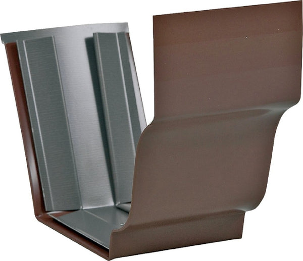 Amerimax 2520919 Aluminum Gutter Connector, 5", Brown