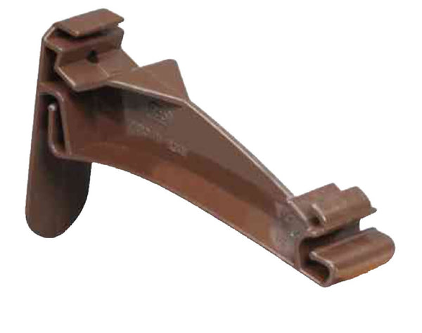 Amerimax M1722B Hidden Hook, Vinyl, Brown