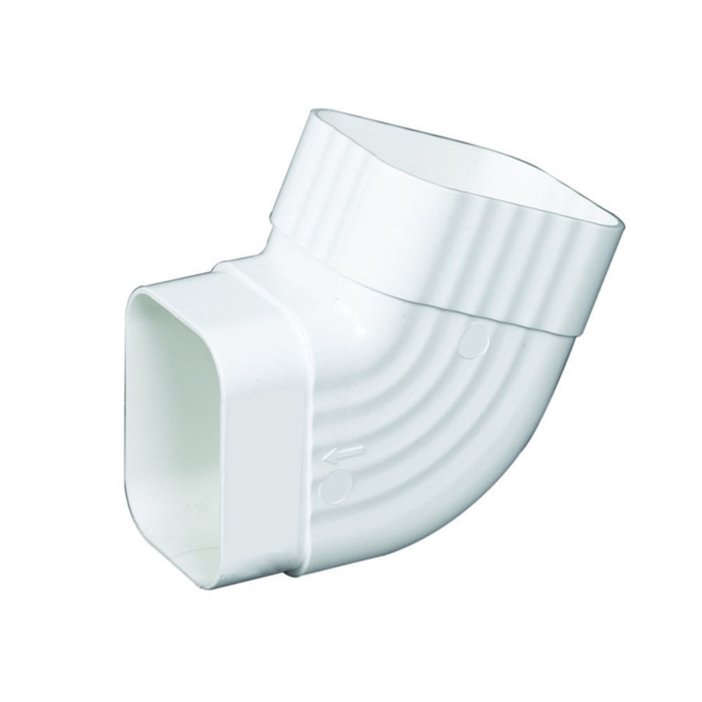 Amerimax M0628 Gutter Elbow, White