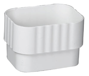 Amerimax M0723 Traditional Downspout Connector, White