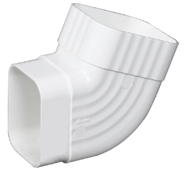 Amerimax M0728 Traditional Gutter Elbow, White