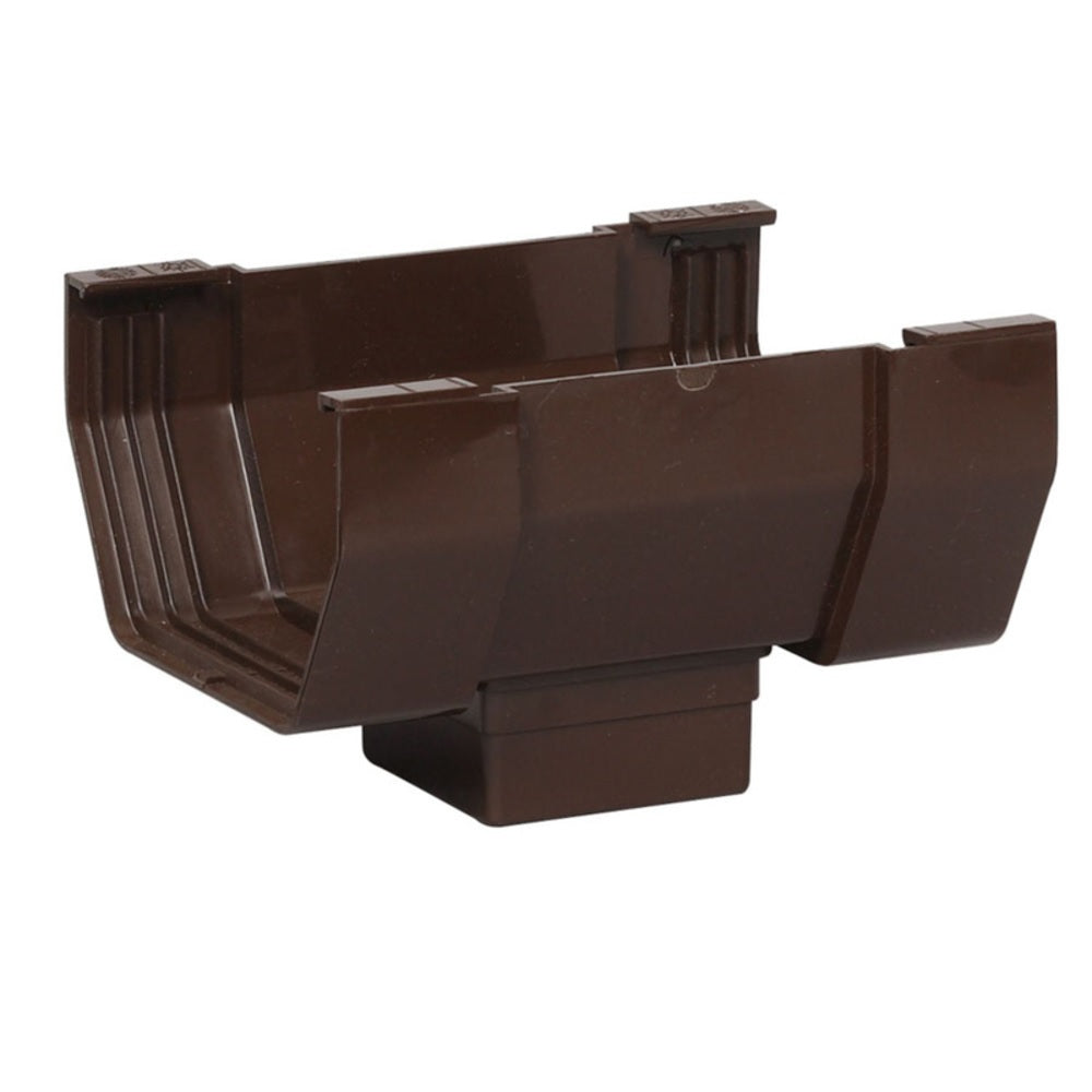 Amerimax T1506 Gutter Center Drop Outlet, Brown