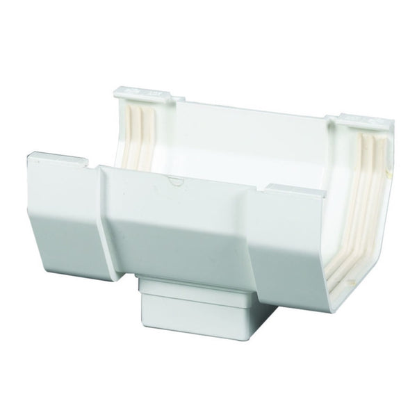 Amerimax T0506 Gutter Drop Outlet, White