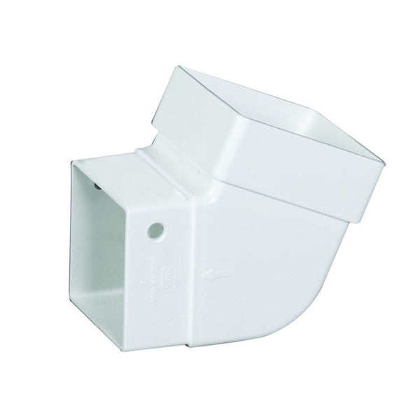 Amerimax T0525 Gutter Elbow, White