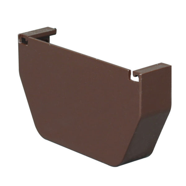 Amerimax T1511 Gutter End Cap, Brown