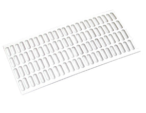 Amerimax T0402 Gutter Guard, Vinyl, White