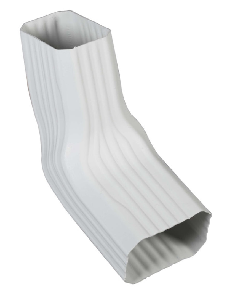 Amerimax 37067 Transition Front Elbow, White