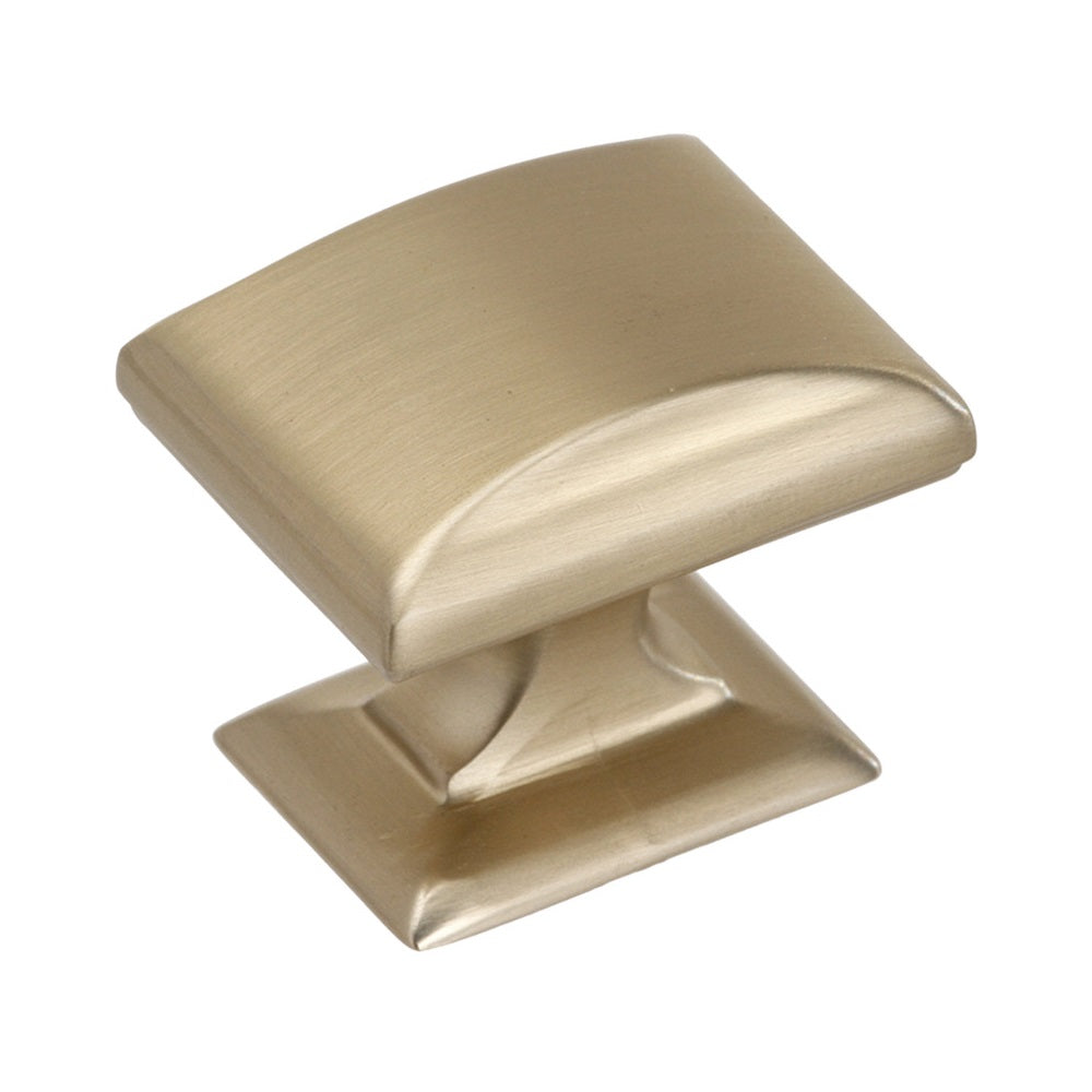 Amerock BP29340BBZ Candler Collection Cabinet Knob, Champagne, 1-1/4" x 1-1/8"