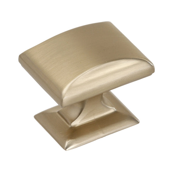 Amerock BP29340BBZ Candler Collection Cabinet Knob, Champagne, 1-1/4" x 1-1/8"