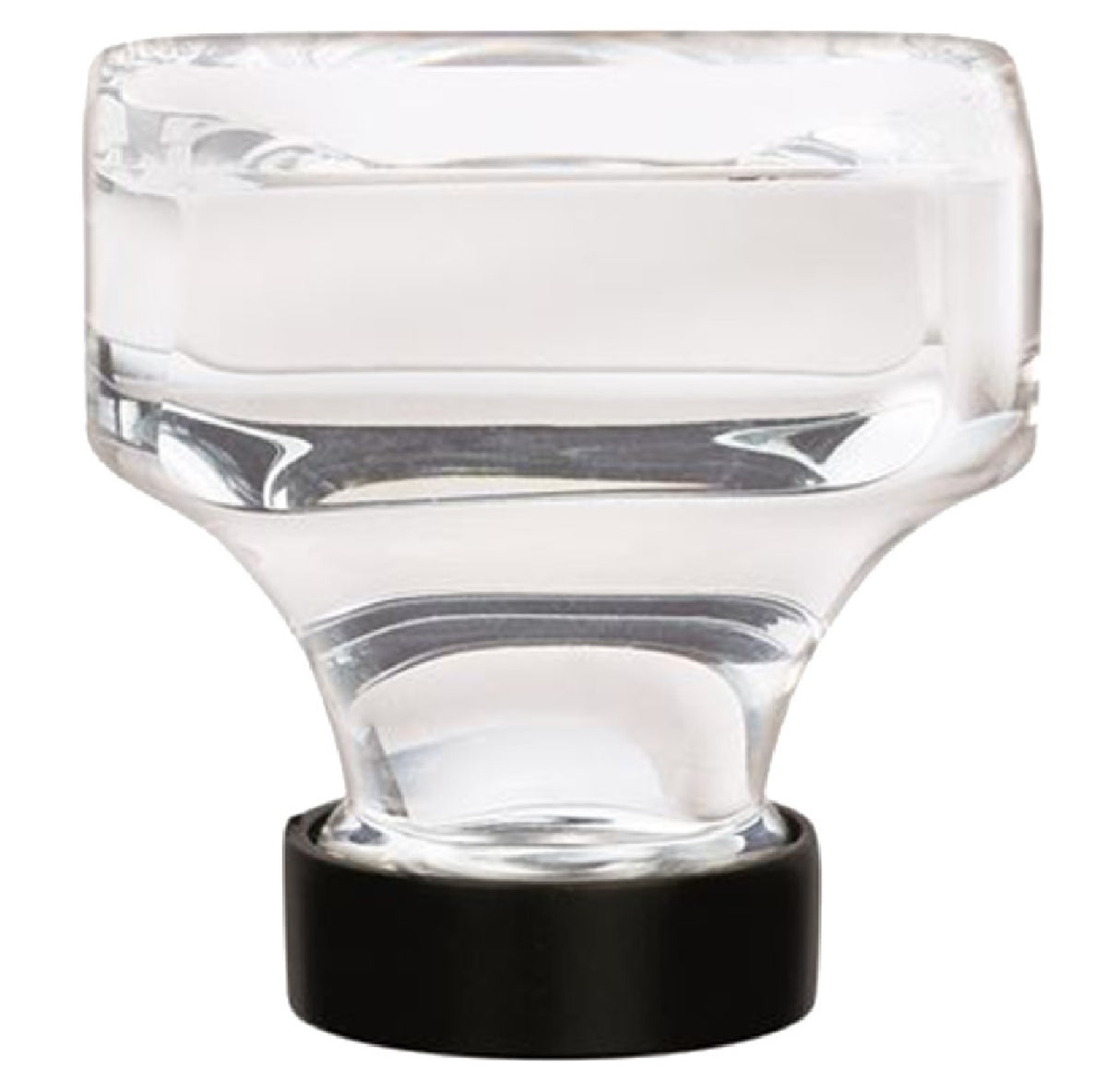 Amerock BP36653CBBR Glacio Square Glacio Cabinet Knob, 1-3/8 Inch