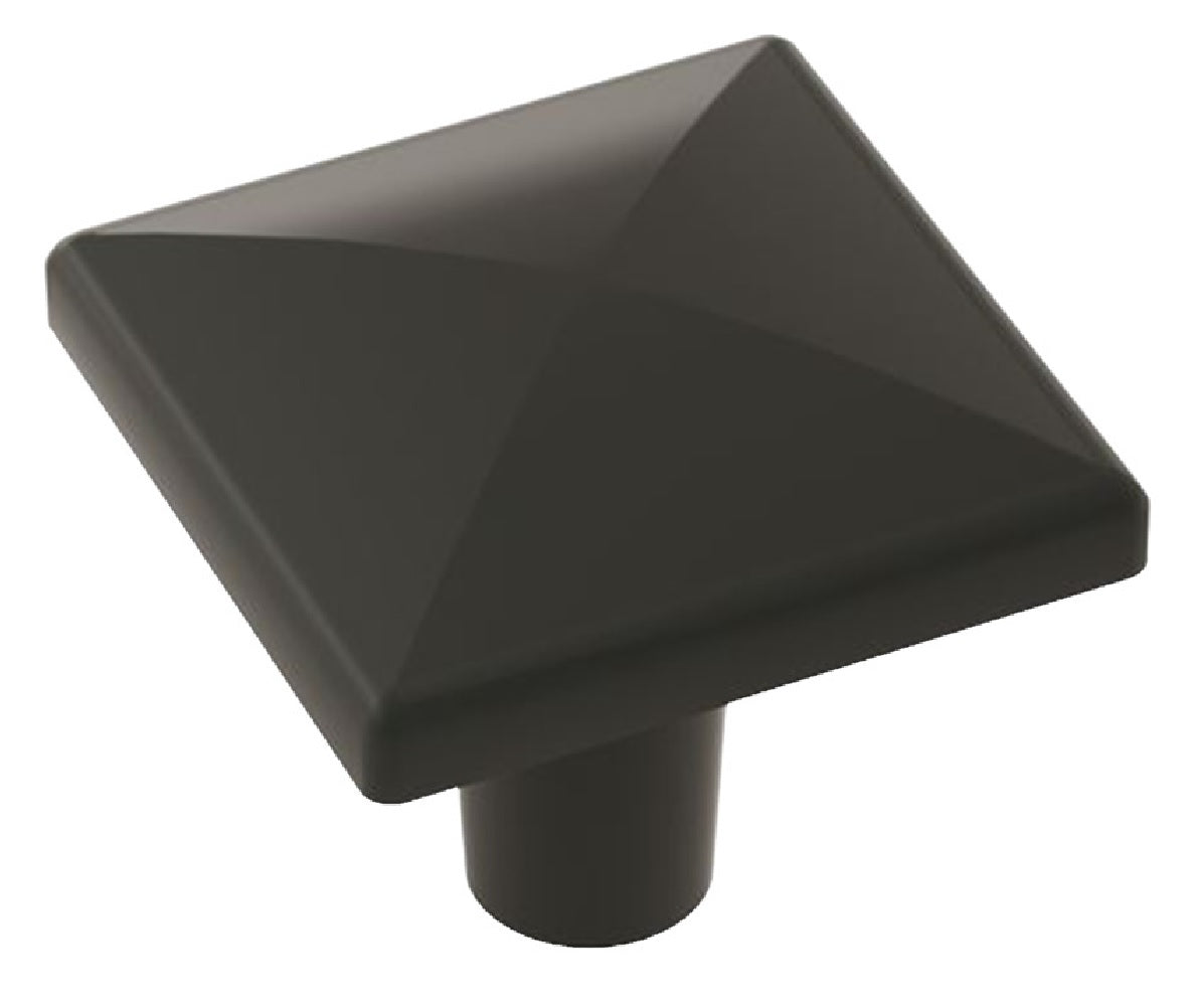 Amerock BP29370FB Extensity Cabinet Knob, Matte Black