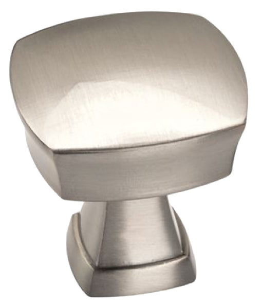 Amerock BP11287G10 Transitional Square Cabinet Knob, Satin Nickel