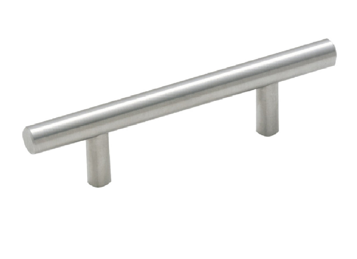 Amerock 5PK19010CSG9 Bar Pulls Cabinet Pull, Sterling Nickel, 5 Piece