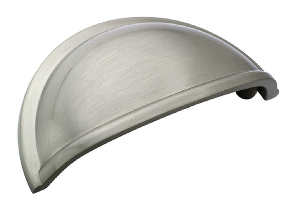 Amerock 5PK53010G10 Cup Pull Collection Cabinet Pull, Satin Nickel