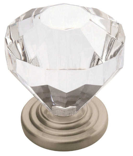 Amerock 5PK14303G10 Traditional Classics Furniture Knob, Satin Nickel