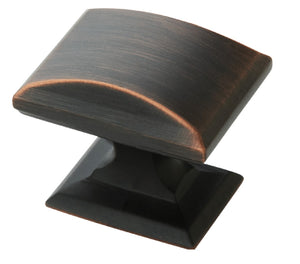 Amerock 5PK29340ORB Candler Cabinet Knob, Oil Rubbed Bronze