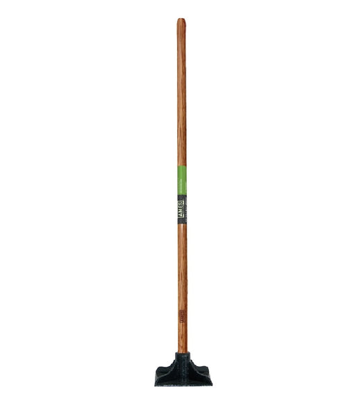 Ames 2233400 Steel Tamper, Wood Handle, 8 Inch x 8 Inch