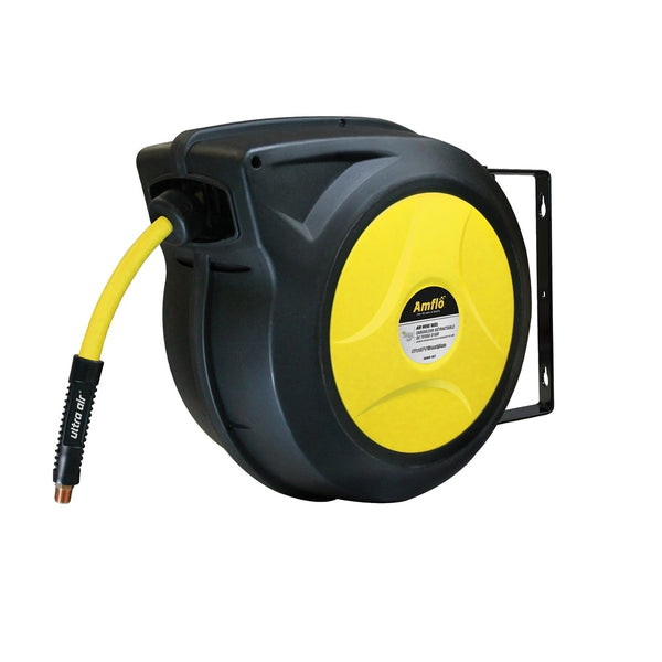 Amflo 588HR-RET Ultra Air Hybrid Air Hose Reel, Green, 300 Psi