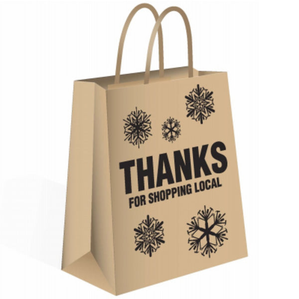 Ampac TVHOL-LR Seasonal Holiday Shopper Bag