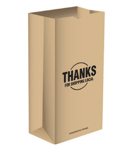 Ampac TVNB-2RK Natural Kraft Paper Bag