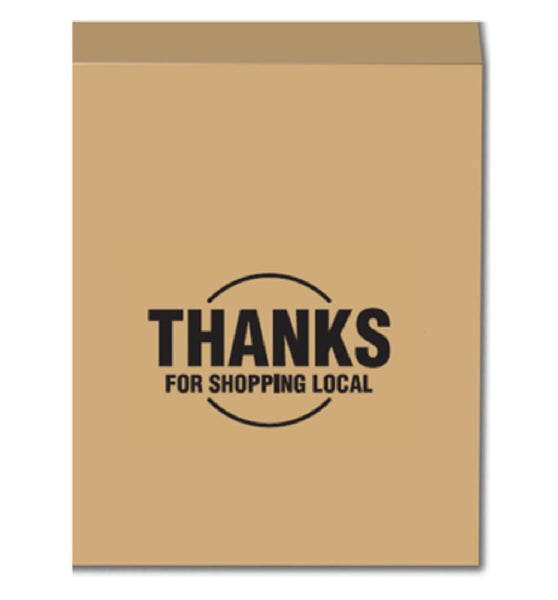 Ampac TVNB8X11 Natural Kraft Paper Bag