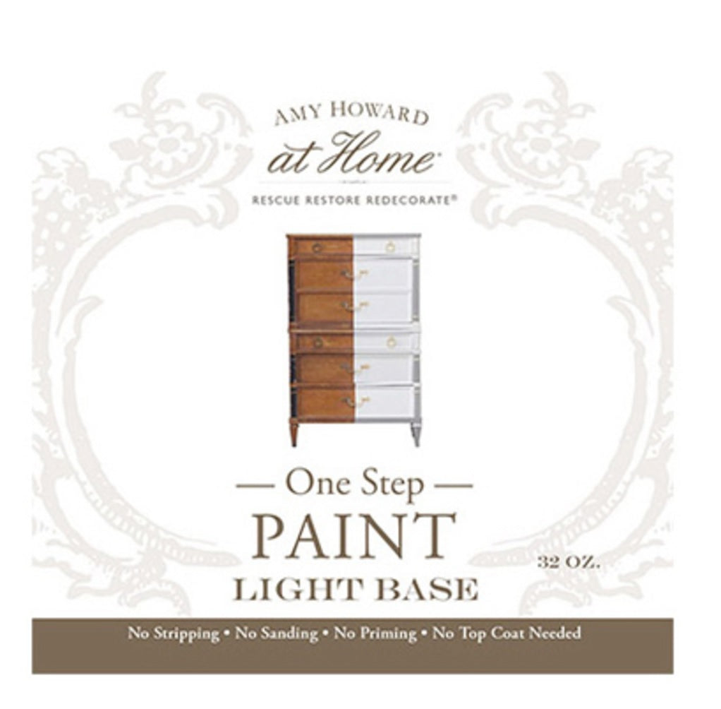 Amy Howard At Home AH925BASE01 Light Base One Step Paint & Primer, 32 Oz.