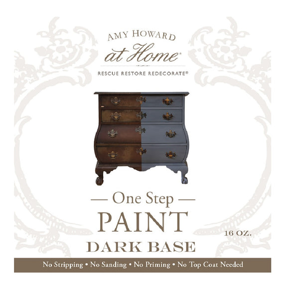 Amy Howard At Home AH945BASE03 One Step Dark Base Paint, 16 oz