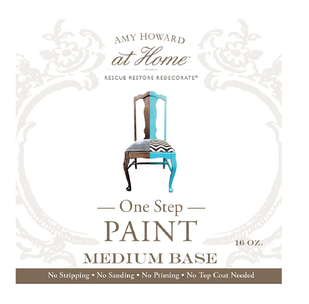 Amy Howard At Home AH945BASE02 Rescue Restore Redecorate Medium Base Paint, 16 Oz