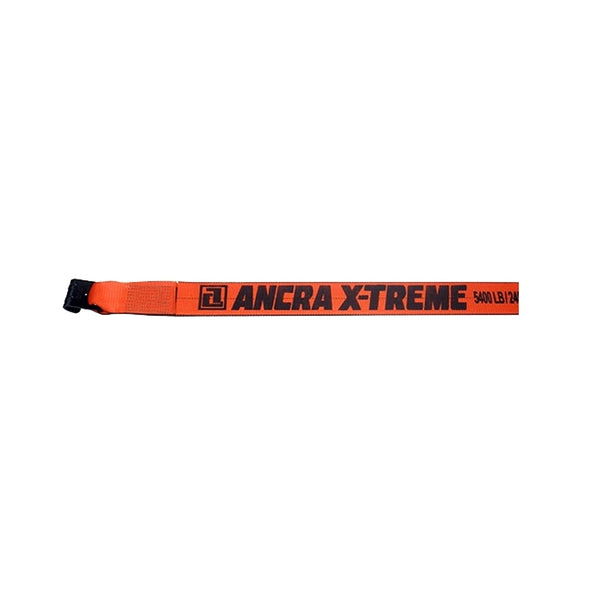 Ancra 43795-90-30 Winch Strap with Flat Hook, 4 Inch x 30 Feet