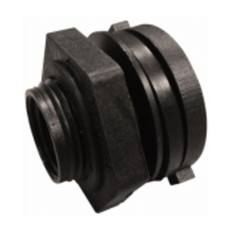 Anderson Metals 28694PB Schedule 40 Bulkhead Fitting, 3/4 Inch