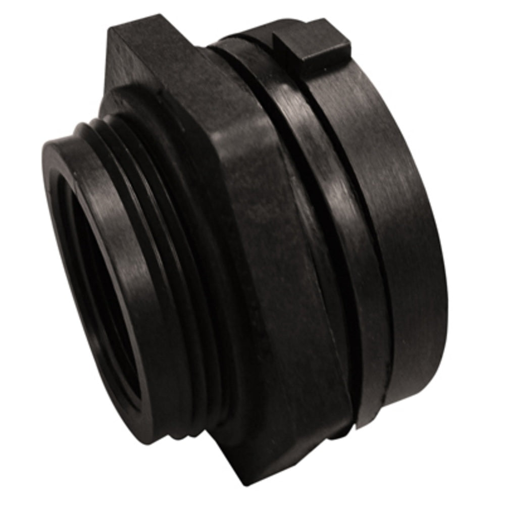 Anderson Metals 28696PB Schedule 40 Bulkhead Fitting, 1-1/4 Inch