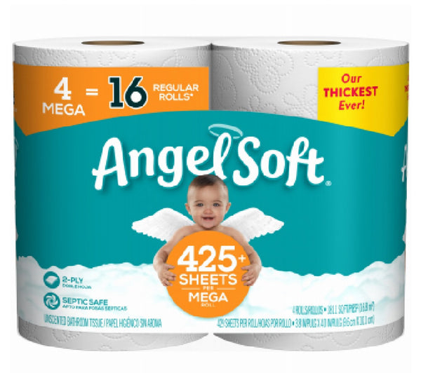 Angel Soft 79391 Toilet Paper, White