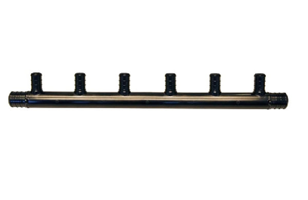 Apollo Valves PXPA6PTO PEX Manifold, 3/4 Inch Inlet, 6-Outlet