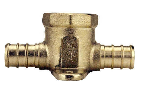 Apollo Valves APXDET12 Pipe Tee, Brass