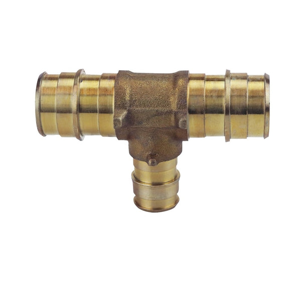 Apollo Valves EPXT343412 PEX-A Barb Tee, 3/4 Inch x 3/4 Inch x 1/2 Inch