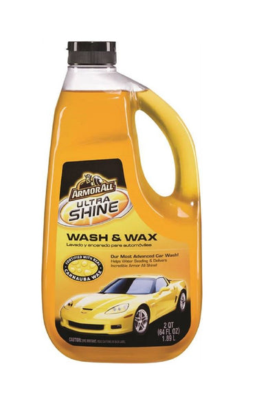 Armor All 10346 Ultra Shine Wash & Wax, 64 Oz