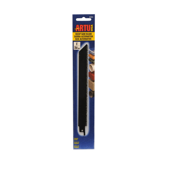 Artu Usa 01814 Reciprocating Saw Blade, 8 Inch