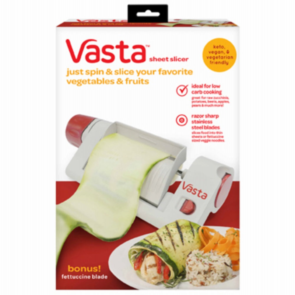 As Seen On TV VT011112 Vasta Veggie And Fruit Sheet Slicer