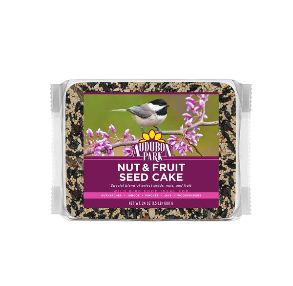 Audubon Park 14363 Nut & Fruit Seed Cake, 24 ounces