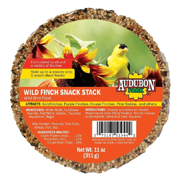 Audubon Park 13140 Wild Bird Food Snack Stack, 11 Oz