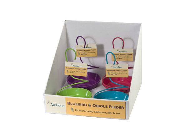 Audubon 23840 Mealworm Bird Feeder, Assorted Colors