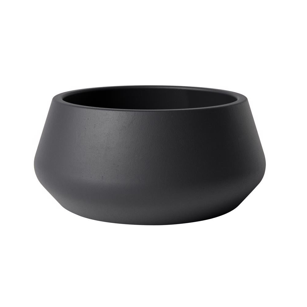 Avera AFM103060B Rae Planter, Black, 6 Inch