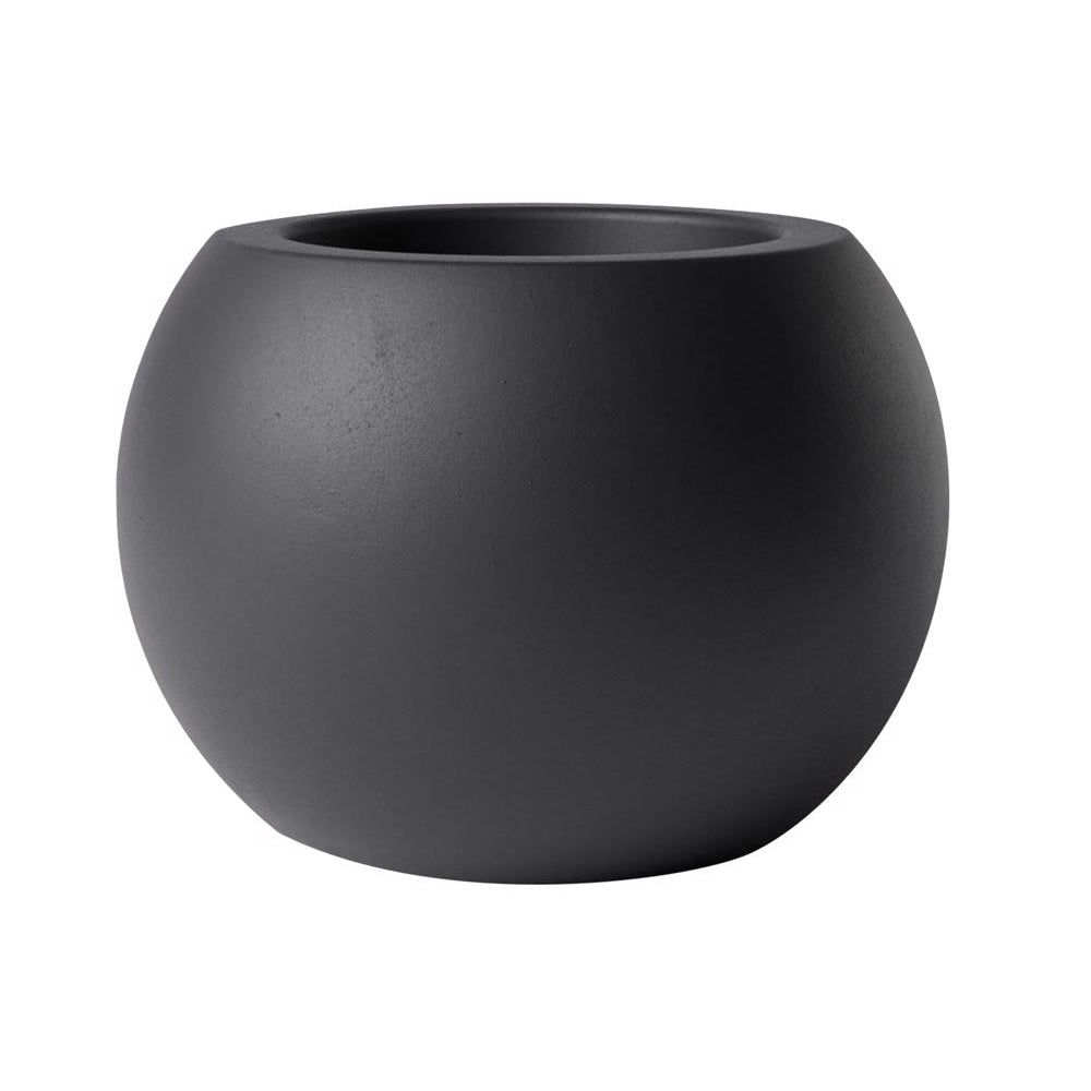 Avera AFM501080B Sphere Planter, Black