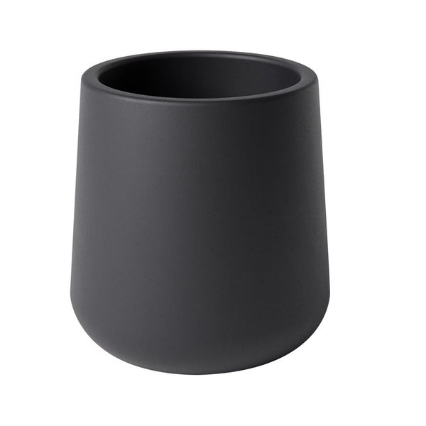 Avera AFM527060B Tapered Cylinder Planter, 6 Inch, Black
