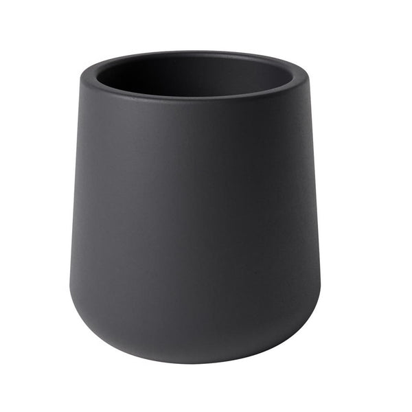 Avera AFM527040B Tapered Cylinder Planter, 4 Inch, Black